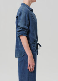 Citizens of Humanity Kayla Shrunken- Indigo Stone-Hand In Pocket