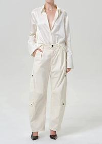 Citizens of Humanity Camilia Shirt - Cassia-Hand In Pocket