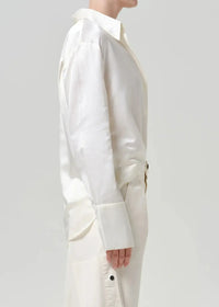 Citizens of Humanity Camilia Shirt - Cassia-Hand In Pocket