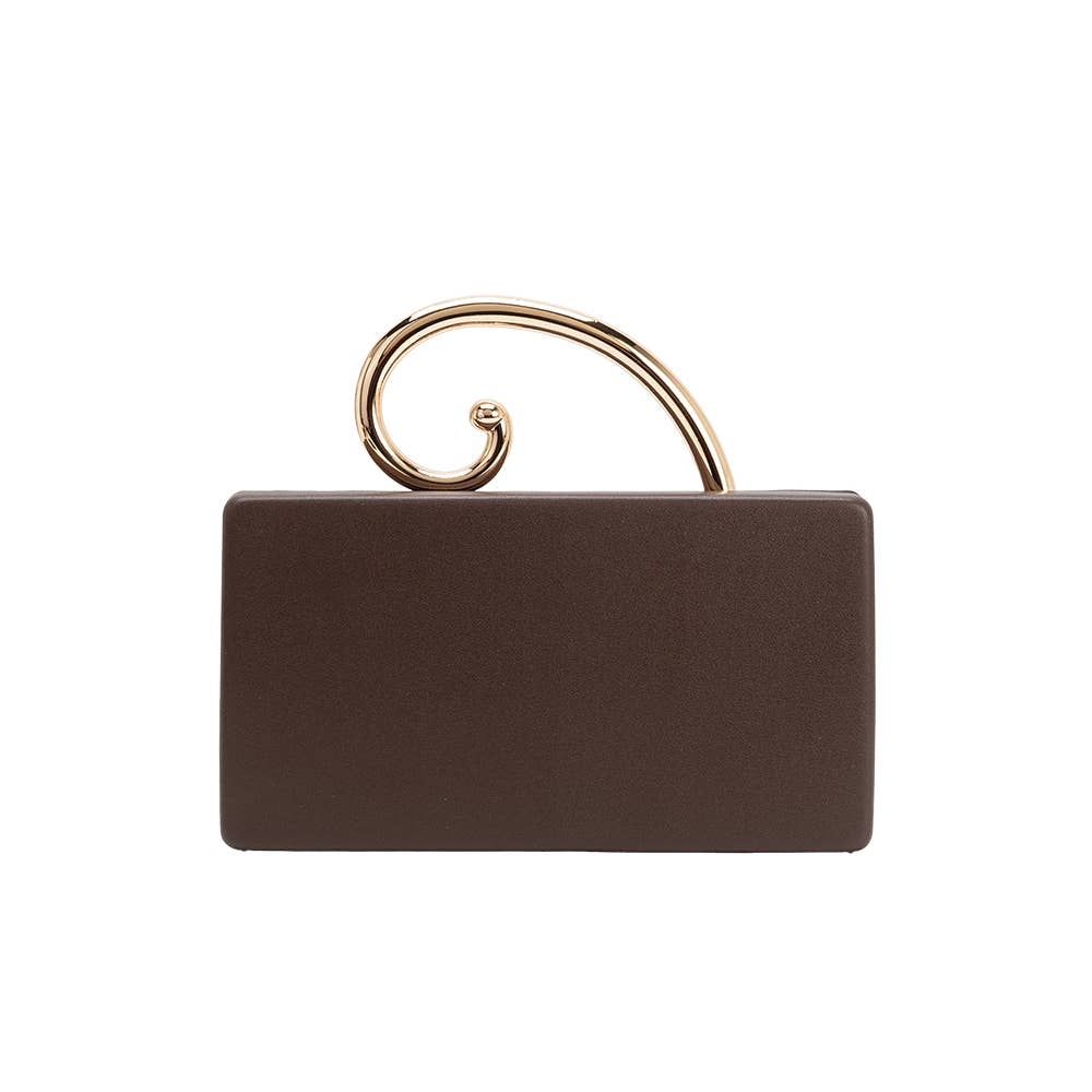 Raya Crossbody Bag - Espresso-Hand In Pocket