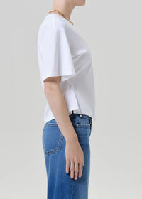 Citizens of Humanity Rework Mens Tee - White-Hand In Pocket