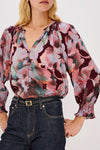 Rails Mariah Top - Magenta Verbena-Hand In Pocket