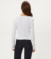 Michael Stars Lizzie LS Tee - White