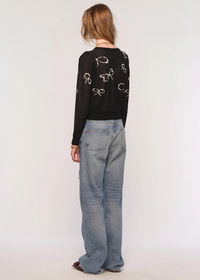 Heartloom Linden Cardi- Black ***FINAL SALE***-Hand In Pocket