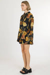Suri Abstract Floral Shirt and Shorts Set-Hand In Pocket