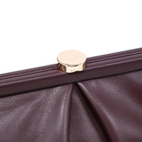 Kit Crossbody: Burgundy-Hand In Pocket