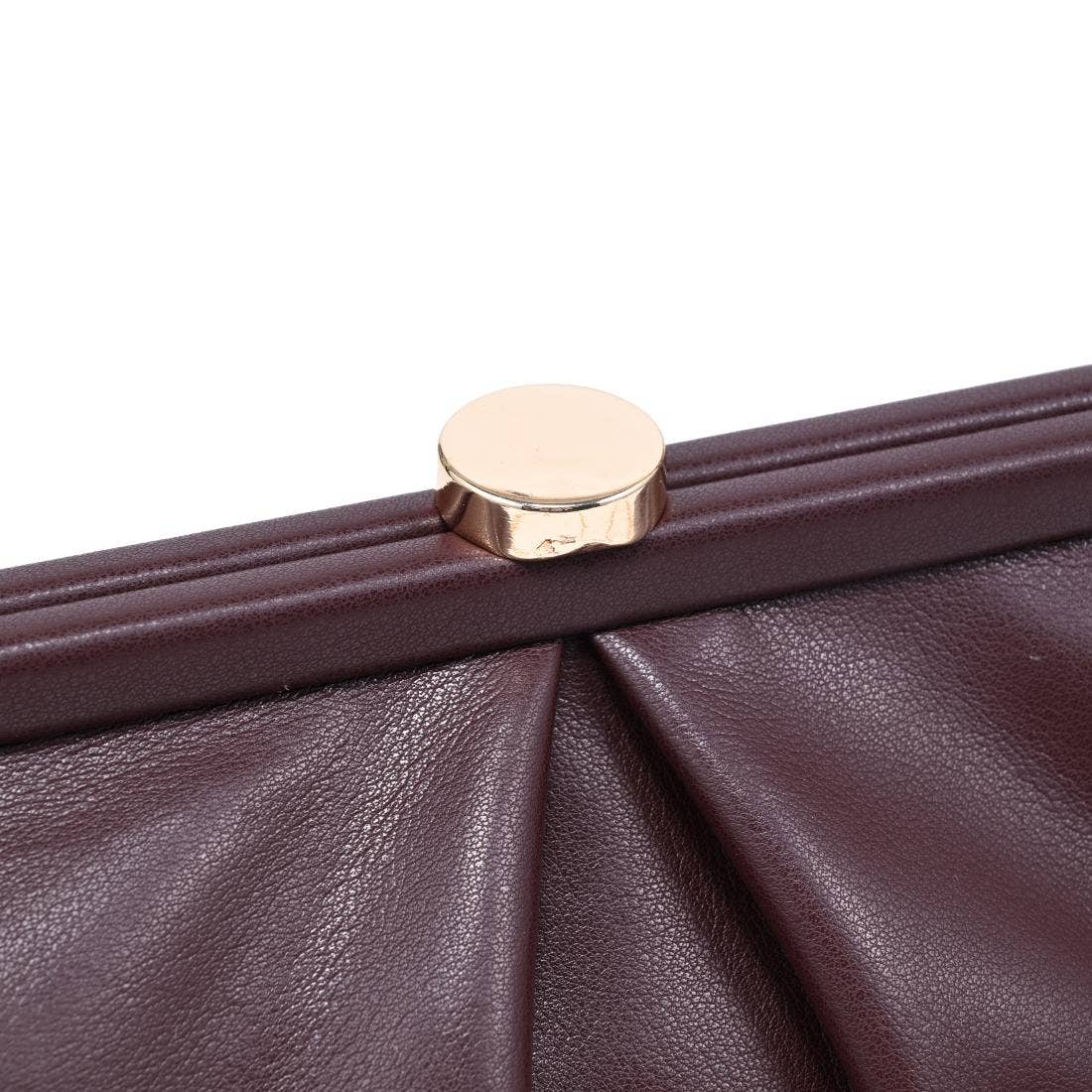 Kit Crossbody: Burgundy-Hand In Pocket