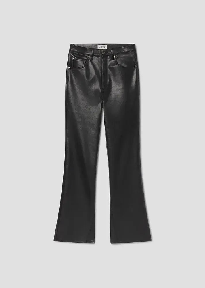 Agolde Recycled Leather Kick Boot-Detox-Hand In Pocket