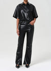 Agolde Recycled Leather Kick Boot-Detox-Hand In Pocket