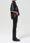 Agolde Recycled Leather Kick Boot-Detox-Hand In Pocket