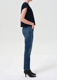 Agolde Cocktail Ankle Jean-Outline-Hand In Pocket