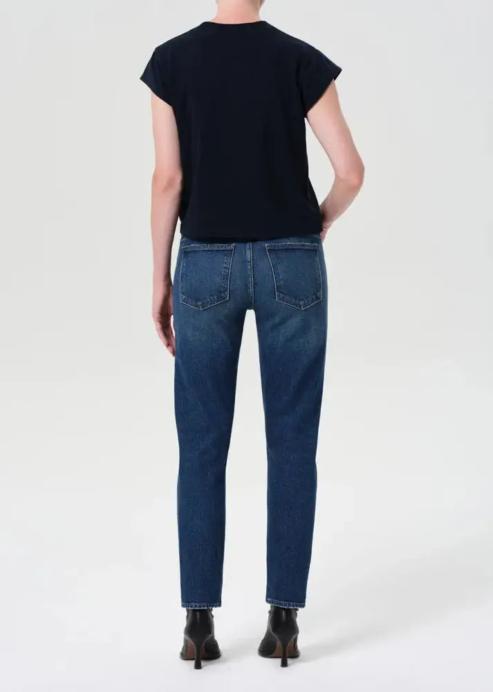 Agolde Cocktail Ankle Jean-Outline-Hand In Pocket