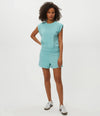 Michael Stars Shiloh Shorts - Serene-Hand In Pocket