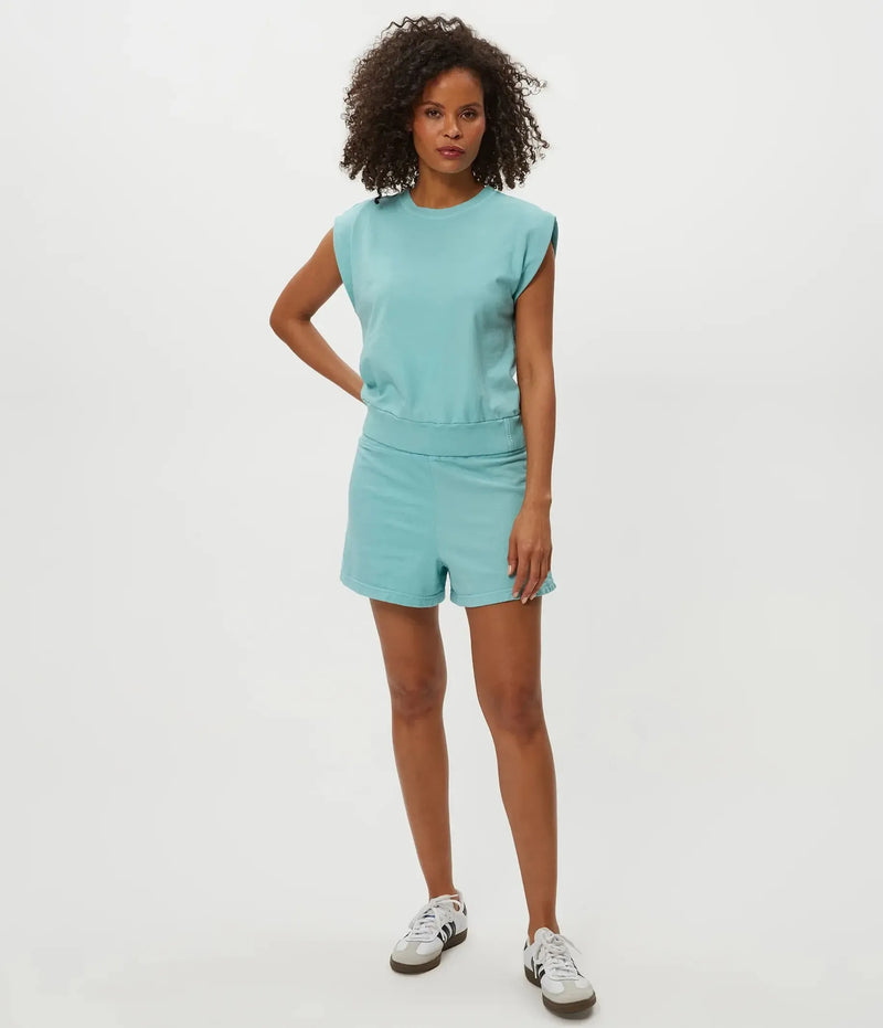 Michael Stars Shiloh Shorts - Serene-Hand In Pocket