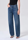 Agolde Arc Criss Cross Jean- Form-Hand In Pocket
