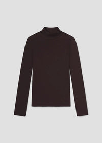 Agolde Pascale Turtleneck - Root-Hand In Pocket