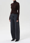 Agolde Pascale Turtleneck - Root-Hand In Pocket