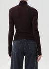 Agolde Pascale Turtleneck - Root-Hand In Pocket