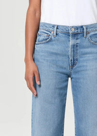 Agolde Harper Straight Jean - Kindle-Hand In Pocket