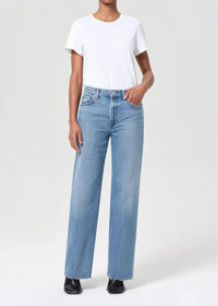 Agolde Harper Straight Jean - Kindle-Hand In Pocket