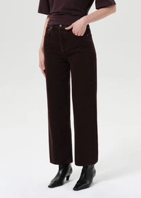 Agolde Ren- Sloe Berry-Hand In Pocket