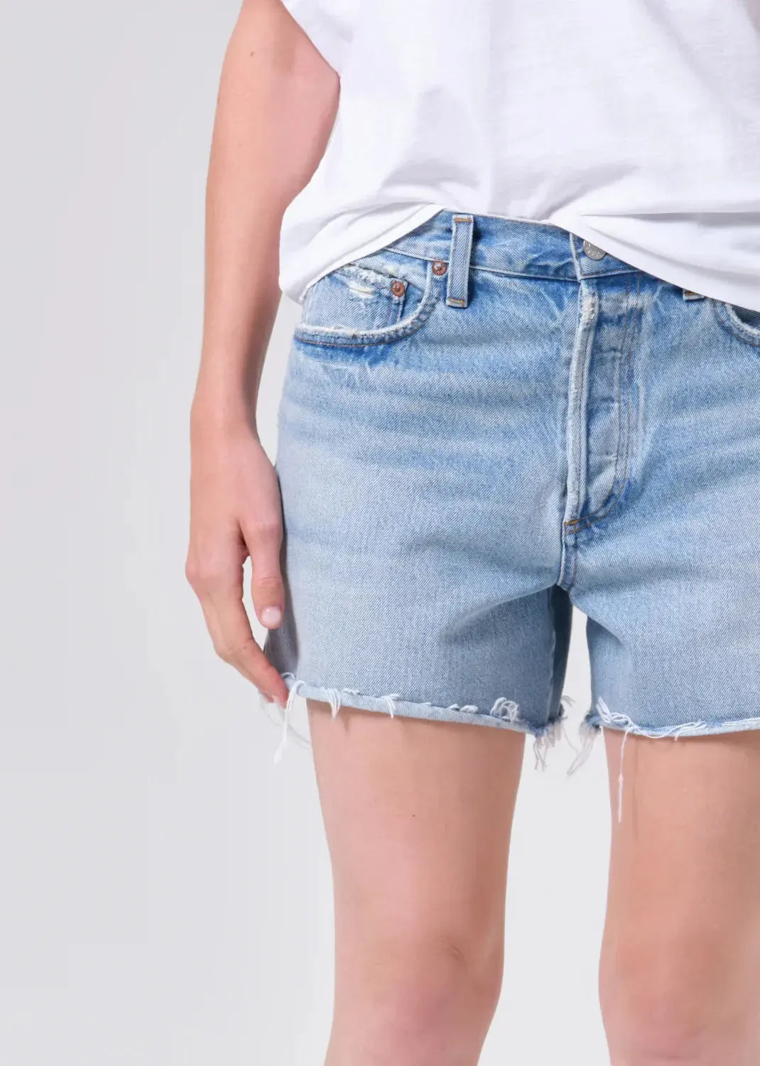 Agolde Nye Short - Post-Hand In Pocket