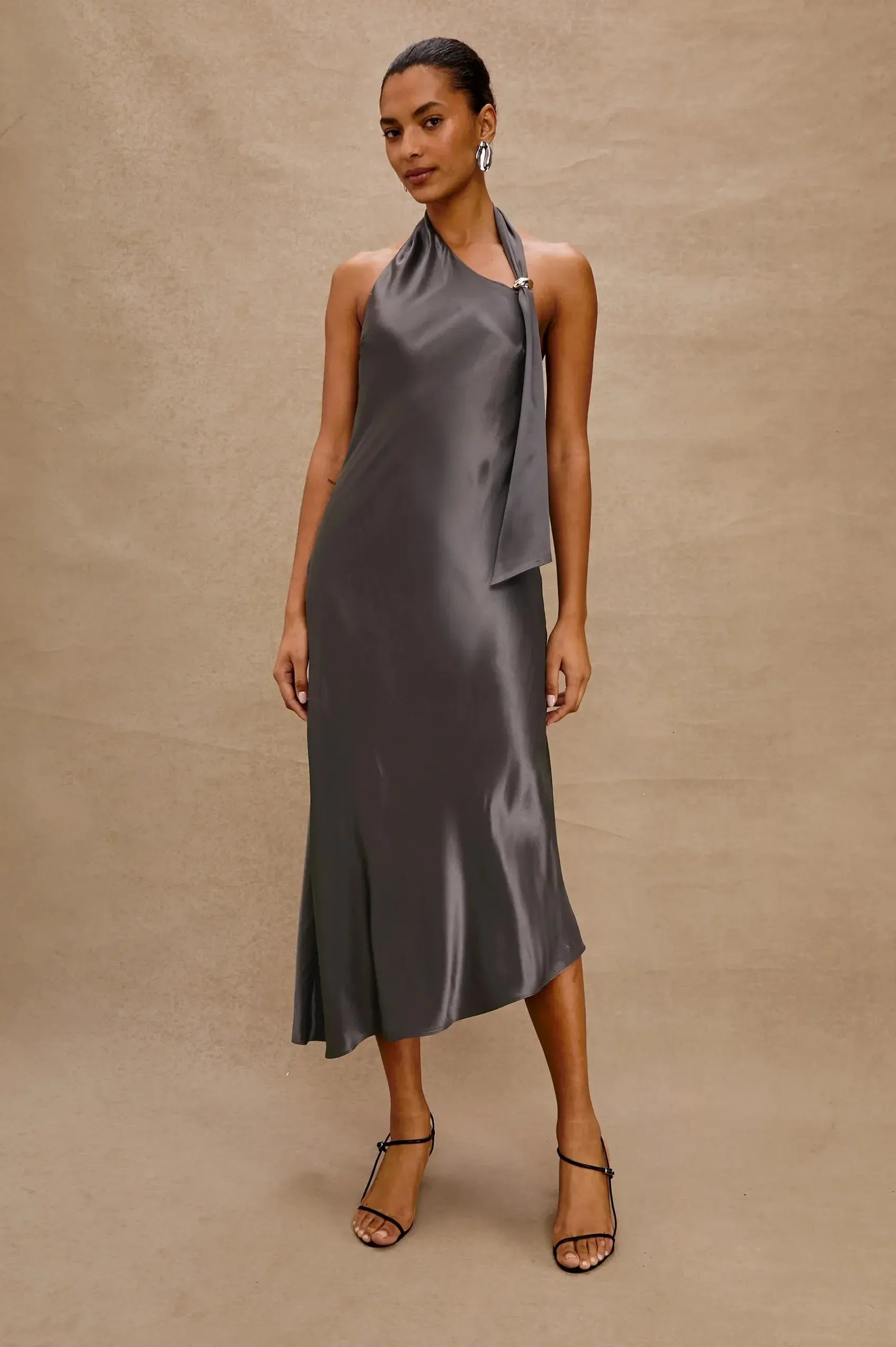 Rails Adra Dress -Gunmetal Hand In Pocket Rails Adra Dress -Gunmetal Hand In Pocket