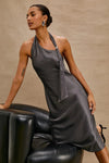 Rails Adra Dress -Gunmetal