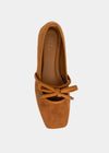 SHU Shop Adriana Flat- Camel-Hand In Pocket