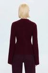 Pistola Aeron Cardigan- Claret-Hand In Pocket