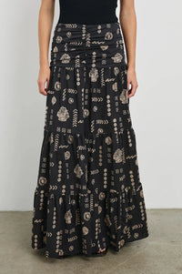 Rails Agatha Skirt- Beach Shells-Hand In Pocket