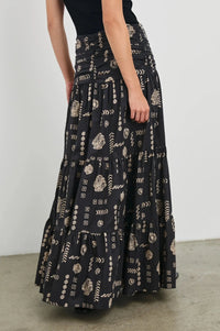 Rails Agatha Skirt- Beach Shells-Hand In Pocket