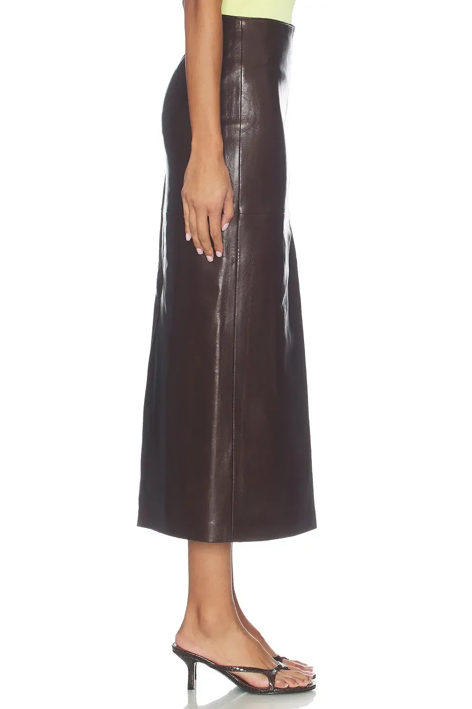 Agolde Hikson Skirt - Madera-Hand In Pocket
