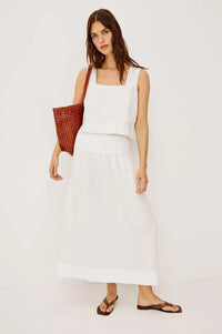 Rails Akira Top - White-Hand In Pocket
