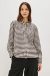 Rails Alanna Blouse- Chocolate Chip-Hand In Pocket