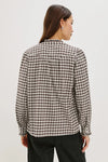 Rails Alanna Blouse- Chocolate Chip-Hand In Pocket