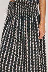 Rails Alessa Skirt- Printed Noir-Hand In Pocket