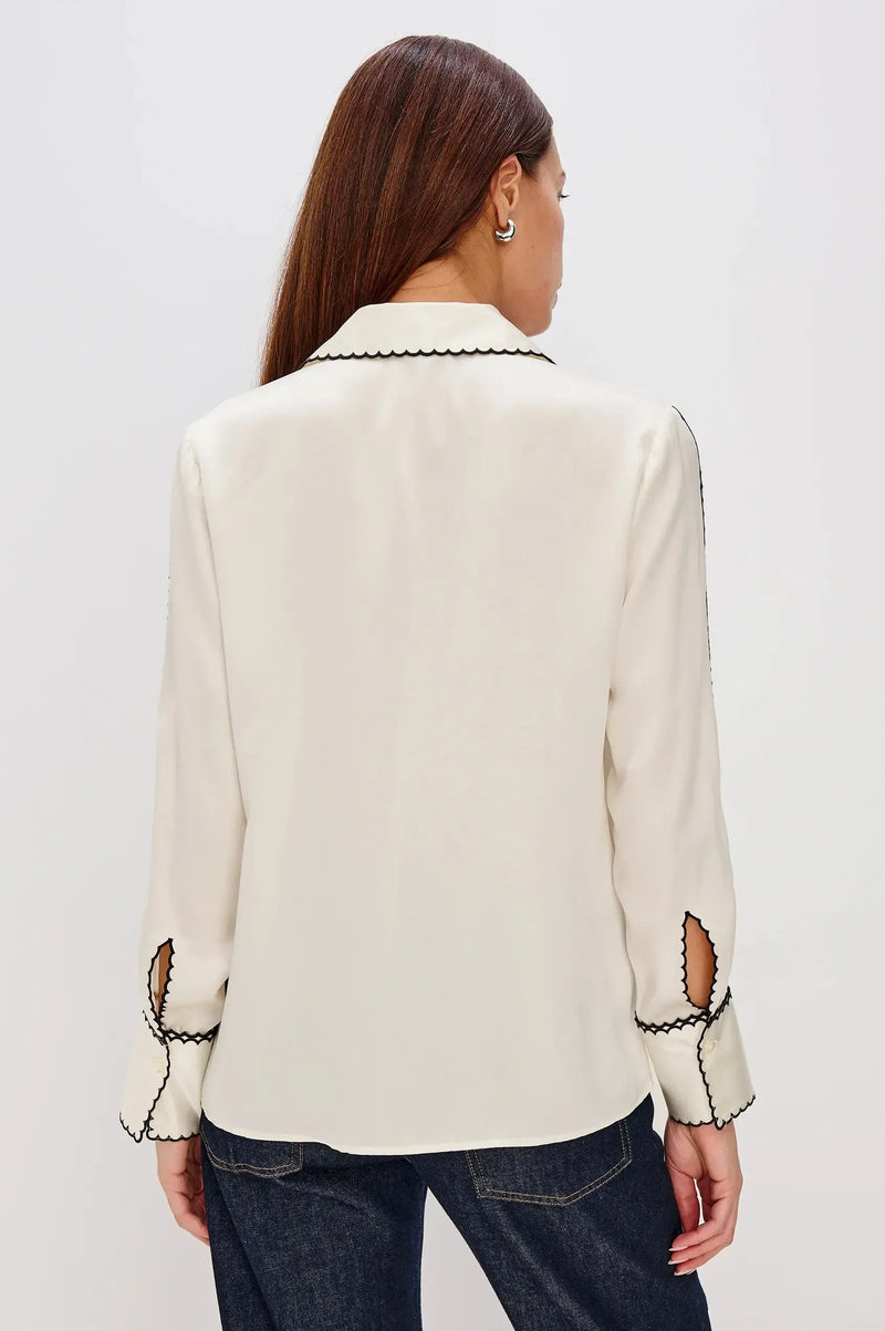 Rails Aloise Blouse - Ivory-Hand In Pocket