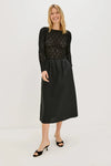 Rails Amberly Midi Dress- Black Lace