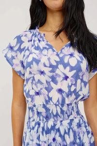 Rails Amellia Midi Dress - Blue Amaranth-Hand In Pocket