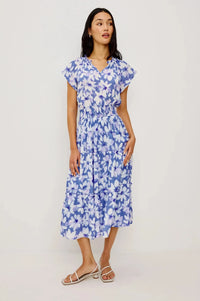 Rails Amellia Midi Dress - Blue Amaranth-Hand In Pocket