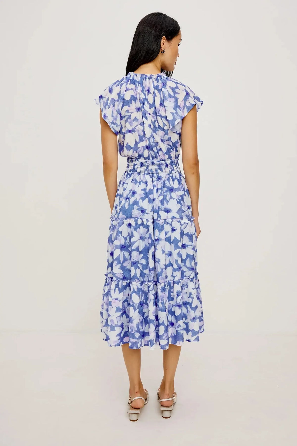 Rails Amellia Midi Dress - Blue Amaranth-Hand In Pocket