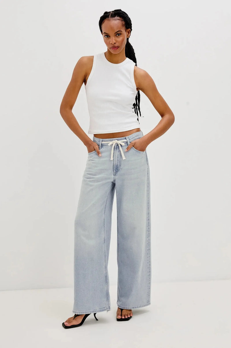 Rails Angeleno Crop Pants- Scuba-Hand In Pocket