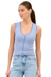 Allison Anna Tank - Blue-Hand In Pocket