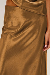 Rails Anya Midi Skirt - Ginger-Hand In Pocket