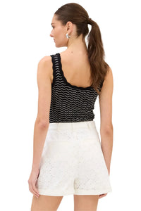 Allison Arielle Knit Tank-Hand In Pocket