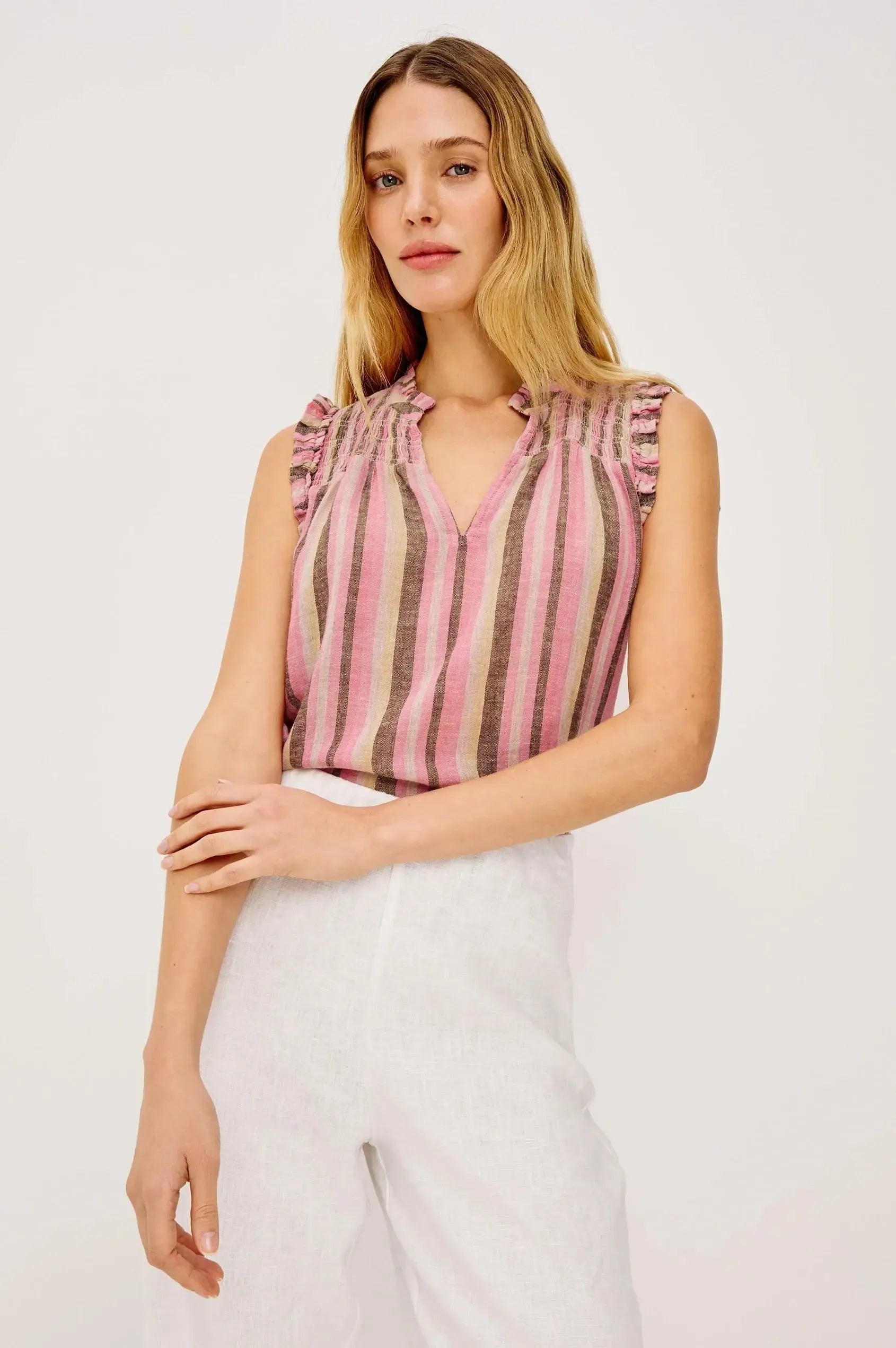 Rails Arlene Top - Cordoba Stripe-Hand In Pocket