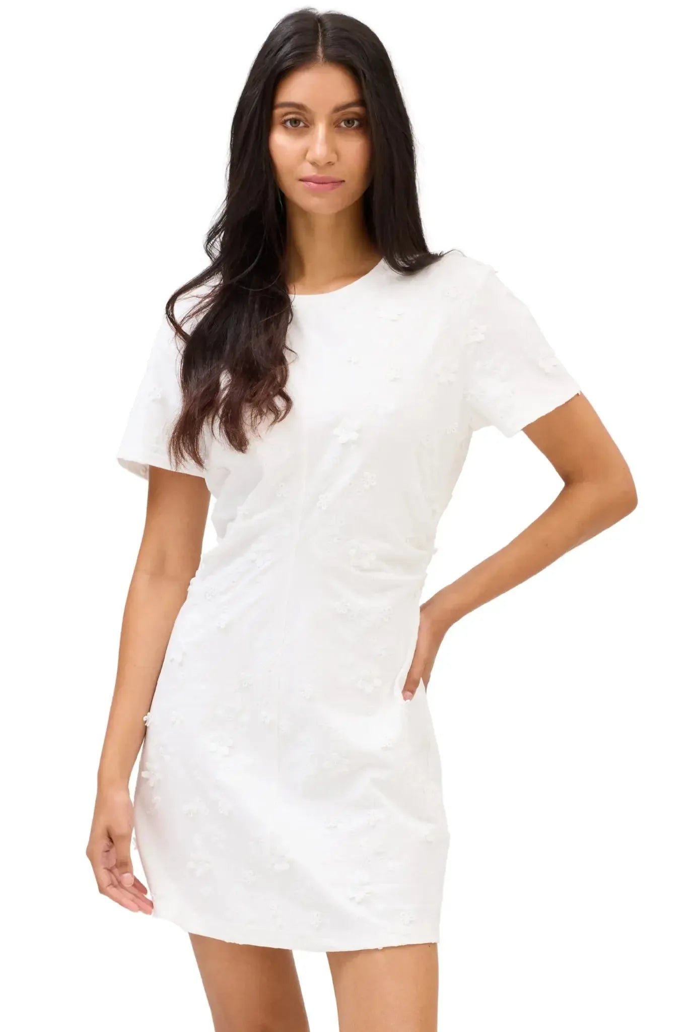aviva mini dresses Allison Aviva Dress- White – Hand In Pocket