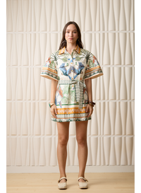 Aylaya Manila Dress- Paradise Bird-Hand In Pocket