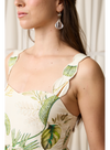 Aylaya Johannesburg Dress- Palm Forest-Hand In Pocket
